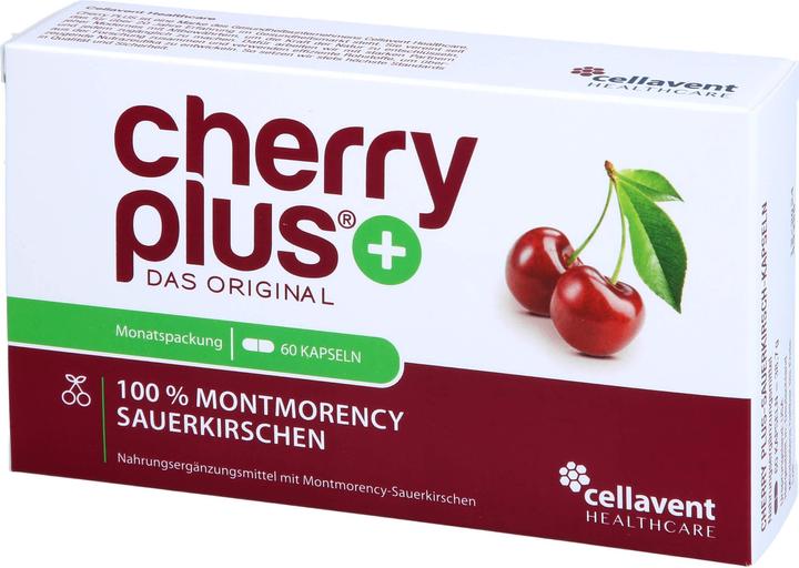 Image du produit cherry plus capsules de cerises acides caps (60 pièce(s), Capsules)
