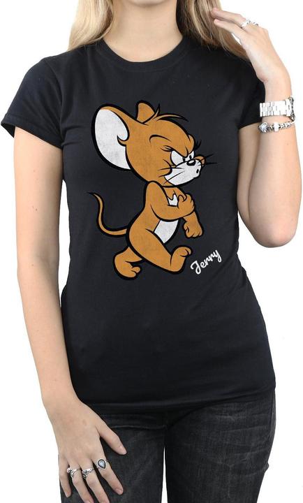 Immagine prodotto Tom & Jerry Maglietta da donna/ragazzo in cotone Angry Mouse (XXL)