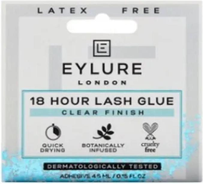 Eylure 18 Hour Lash Glue Clear Finish latexfrei 4.5ml (Wimpernkleber)