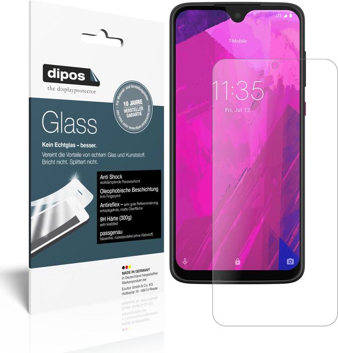 Image du produit Dipos Film de Protection d’écran Anti-Shock (2 pièce(s), T-Mobile Revvlry Plus)