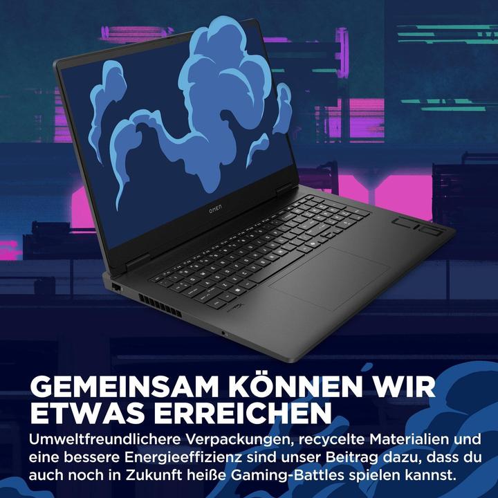 Actual product image HP Omen 17-db0096ng (17.30", AMD Ryzen 9 8945HS, 32 GB, 1000 GB, DE)