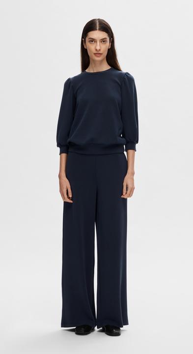 Actual product image Selected Femme Puffed sleeve sweatshirt (XL)