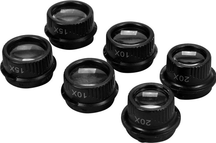 Actual product image Yato Professional Headband Magnifying Glasses with Illumination | Binocular | 10x/15x/20x/25x | YT-73840