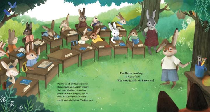 Actual product image Die neue Häschenschule (German, Anke Angelke, 2024)