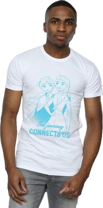 Immagine prodotto Disney Frozen 2 Elsa and Anna The Journey Connects Us Maglietta Uomo (4XL)
