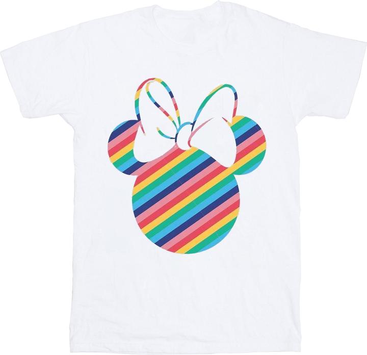 Immagine prodotto Disney Minnie Mouse Rainbow Face Maglietta Uomo (3XL)