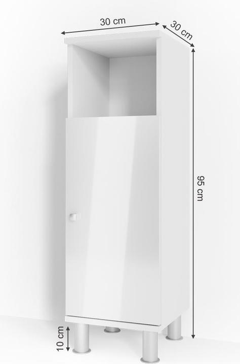 Actual product image Vicco Fynn (30 x 95 x 30 cm)