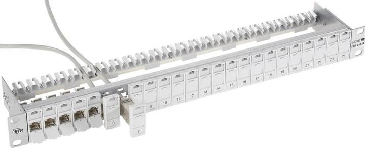 Produktbild Metz Connect BTR E-DATmodul 24x8 CAT6 1HE (Patch Panel)
