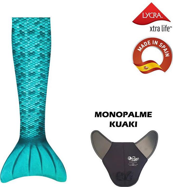 Image du produit Kuaki Mermaids Déguisement queue de sirène avec monopalme