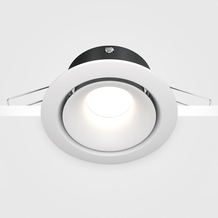 Actual product image Maytoni Yin recessed spotlight for suspended ceilings GU10 Ø98mm (GU10)