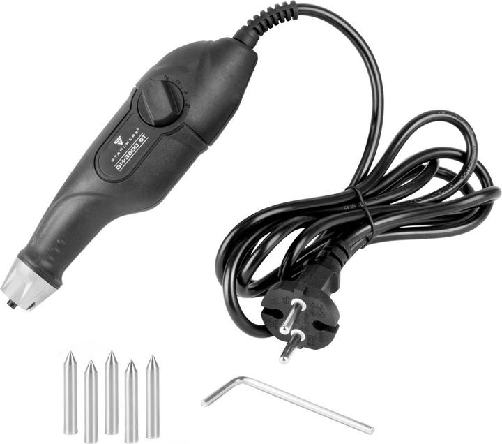 Actual product image Stahlwerk Engraving machine GM-3600 ST with 24 W electric engraver Engraving pen