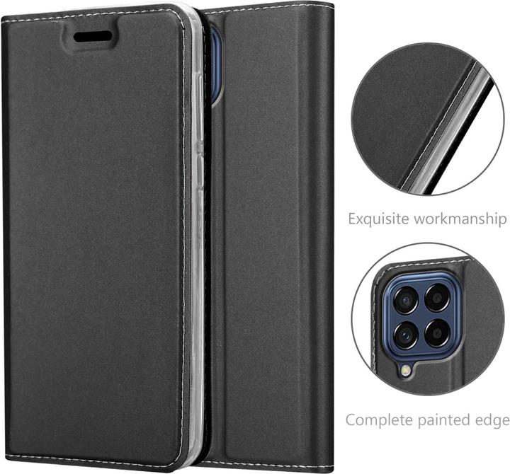 Actual product image Cadorabo Classy Book Case for Samsung Galaxy M53 5G (Samsung Galaxy M53 5G)