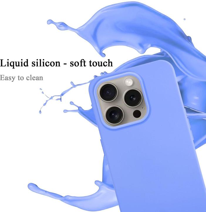 Produktbild Cadorabo Hülle für iPhone 16 PRO MAX TPU im Liquid Schutz Design (Apple iPhone 16 Pro Max)