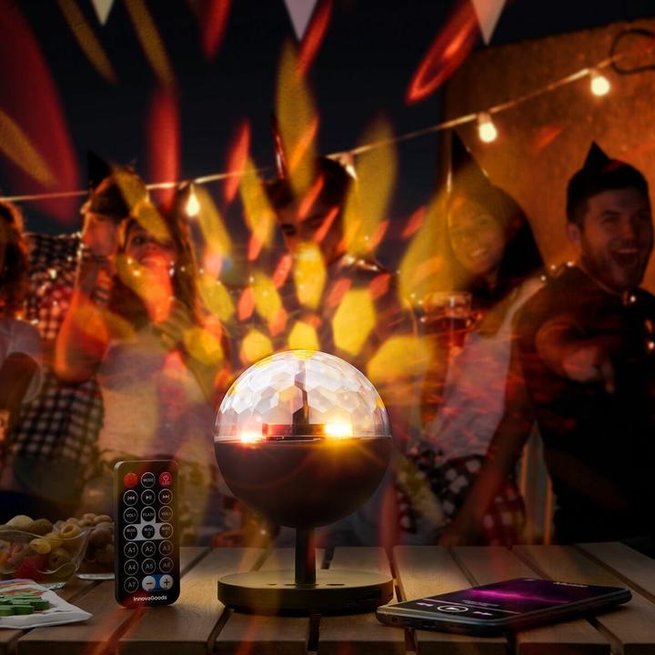 Produktbild InnovaGoods LED-Projektor mit BT-Lautsprecher