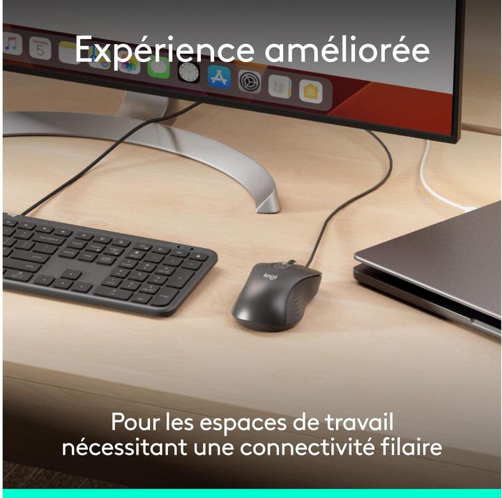 Immagine prodotto Logitech LOGI Wired Mouse M520 for Business, Wired Mouse (Cablato)