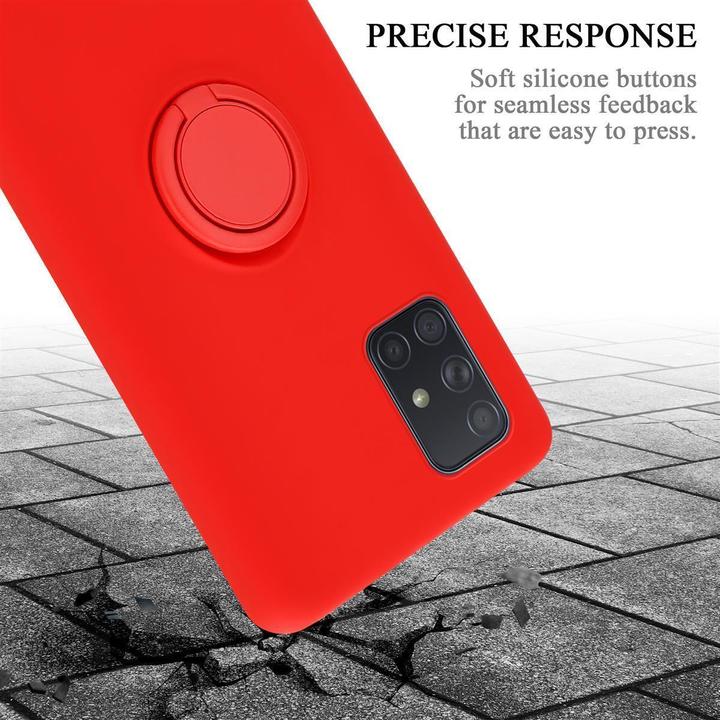 Produktbild Cadorabo TPU Liquid Ring Silicone Case Hülle (Samsung Galaxy A71)