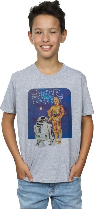 Produktbild Star Wars R2D2 And C3PO TShirt Jungen (152, 158)