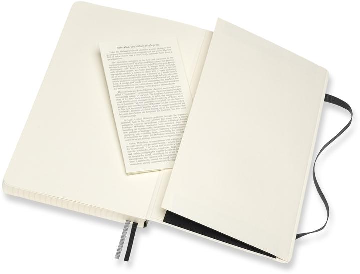 Image du produit Moleskine Calepin (A5, Quadrillé, Couverture souple)