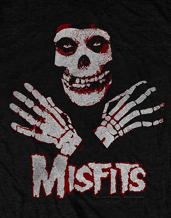 Actual product image Misfits Unisex Adult Hands T-Shirt (L)