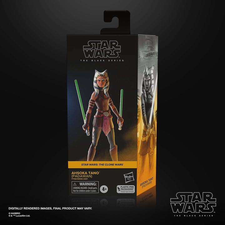 Image du produit Hasbro Star Wars : The Clone Wars Black Series figurine Ahsoka Tano (Padawan) 15 cm