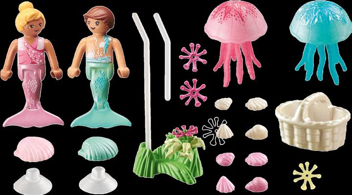 Produktbild Playmobil Meerjungfrauen-Kinder mit Quallen (71504, Playmobil Princess Magic)