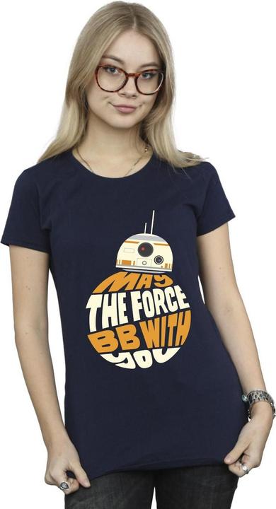 Immagine prodotto Star Wars May The Force BB8 Maglietta Donna (S)