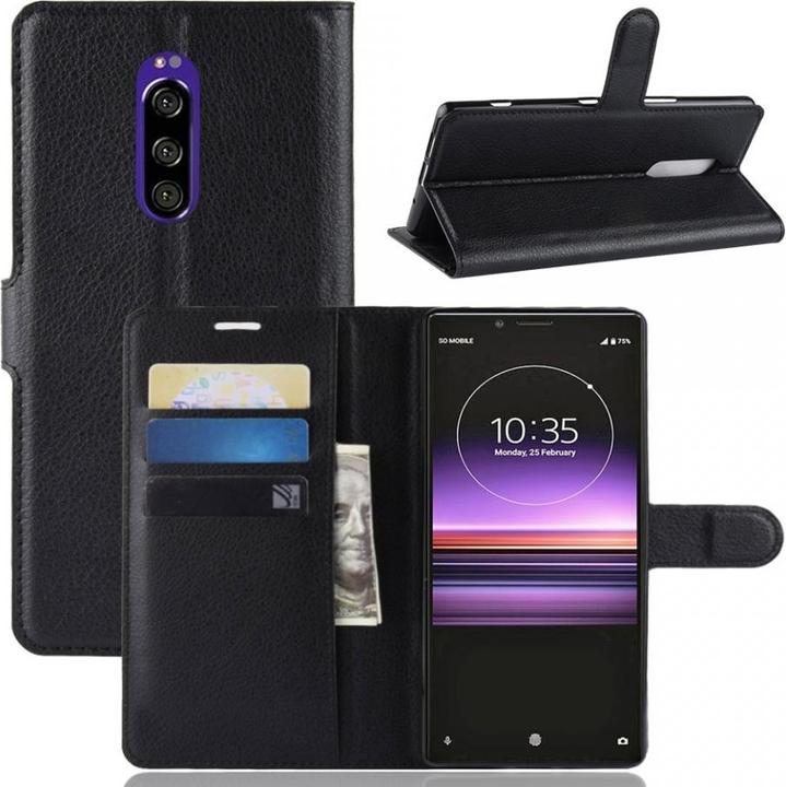 Produktbild Screenguard Sony Xperia 1 Leather Guard Lederhülle (Sony Xperia 1)