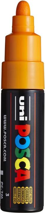 Immagine prodotto Posca Marchio PC-7M a punta tonda (Giallo, 5.50 mm, 1 x)