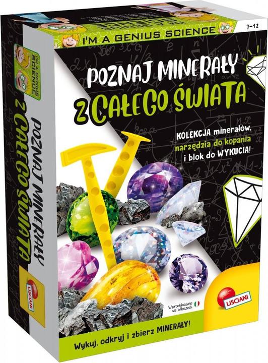 Immagine prodotto Lisciani Scopri i minerali di tutto il mondo con il kit scientifico Genius.