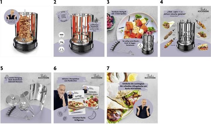 Produktbild No Name Rachs Kochwerk Dönergrill