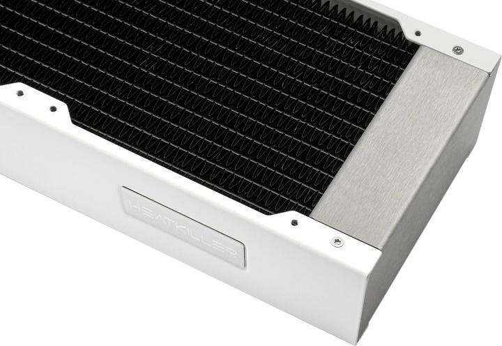 Actual product image Watercool Heatkiller RAD, 240 mm, L - white (120 mm)