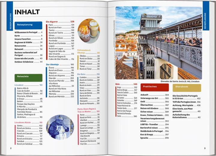 Produktbild Reiseführer Portugal (Deutsch, Daniel James Clarke, Joana Taborda, Sandra Henriques, Marlene Marques, Bruno Carvalho, Maria Sena, 2023)
