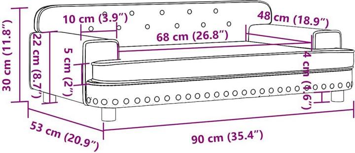 Actual product image VidaXL Simon (Children sofa)