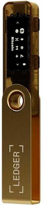 Immagine prodotto Ledger Nano S Plus - Gold (Ethereum Classic, Bitcoin, Dogecoin, Litecoin, Dash, Altre)