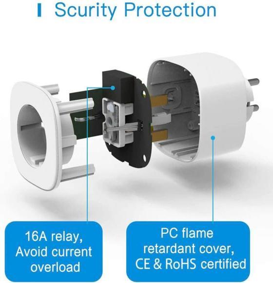 Actual product image Meross Smart Wi-Fi Plug