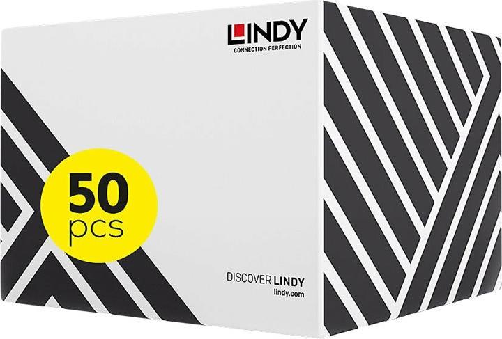 Produktbild Lindy 1m Cat.5e F/UTP Kabel 50 St. Farbcode EIA/TIA 568B (F/UTP, CAT5e, 1 m)