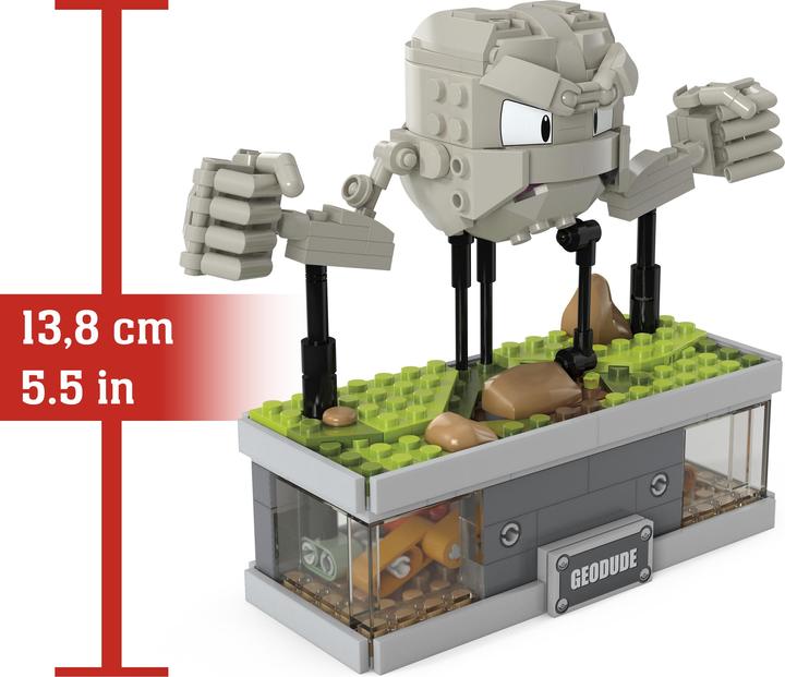 Produktbild MEGA Pokémon Mini Motion Kleinstein bewegliches Bauset (Multicolor)