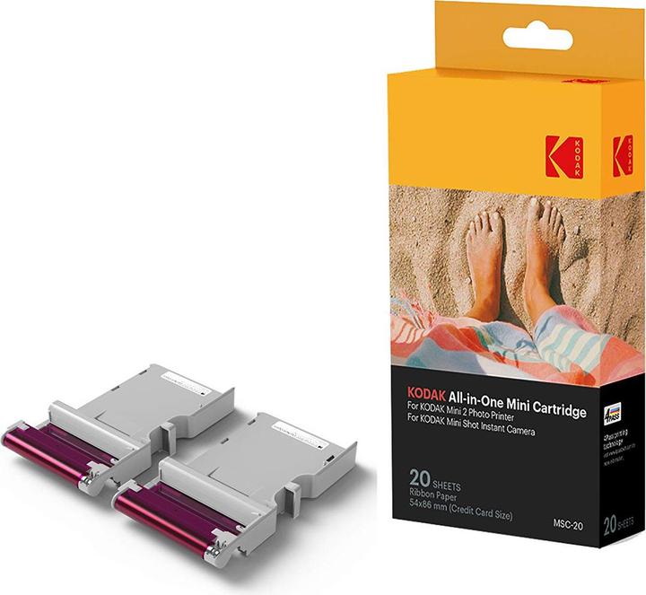 Image du produit Kodak Cartouche MSC-20, 20 photos, Pour P210-C210 et Mini Shot (20 x)