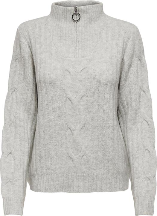 Actual product image JdY Zippered cable knit jumper (L)