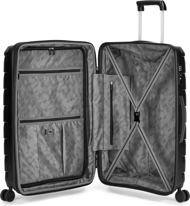 Produktbild Roncato Skyline 2.0 4 Rollen Trolley 46.5 cm mit Dehnfalte (78 l, M (50 - 90l))