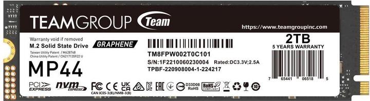 Immagine prodotto Team Group MP44 (2000 GB, M.2 2280)