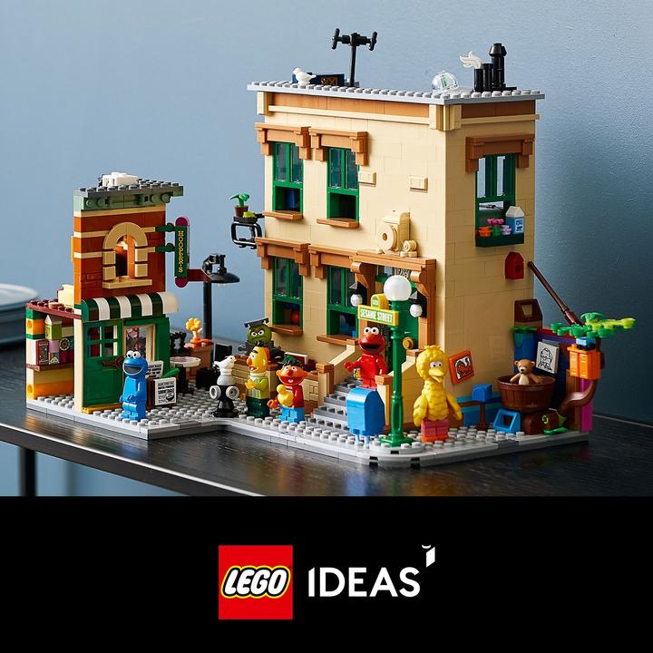 Produktbild LEGO 123 Sesame Street (21324, LEGO Ideas, LEGO Seltene Sets)