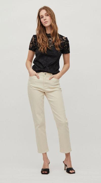 Actual product image Vila Lace top with short sleeves (XXL)