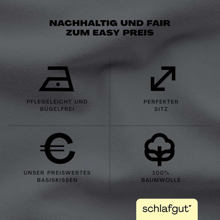 Produktbild schlafgut Easy Jersey (Duvetbezug, 60 x 80 cm)