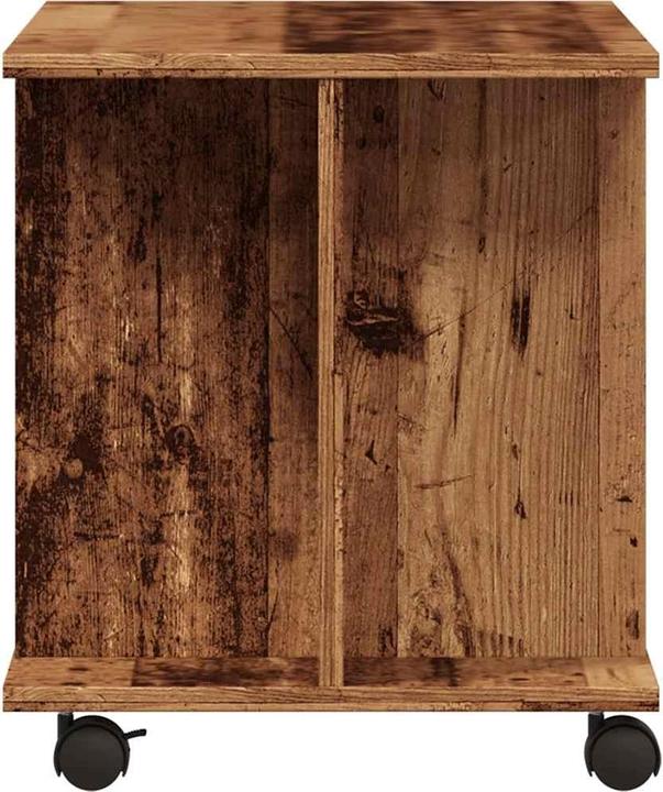 Immagine prodotto VidaXL TV Regal TV Schrank Lowboard Fernsehtisch mit Rollen Altholz-Optik (80 x 40 x 45 cm)