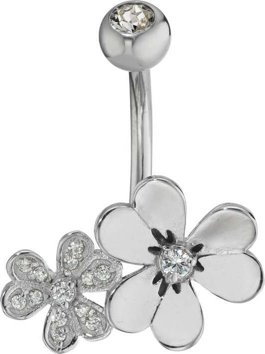 Bijouteria Bauchpiercing (Chirurgenstahl 316L, Kristall)