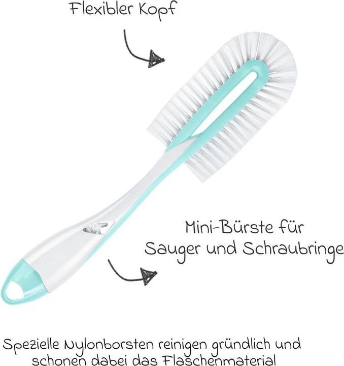 Actual product image NUK Twist bottle brush