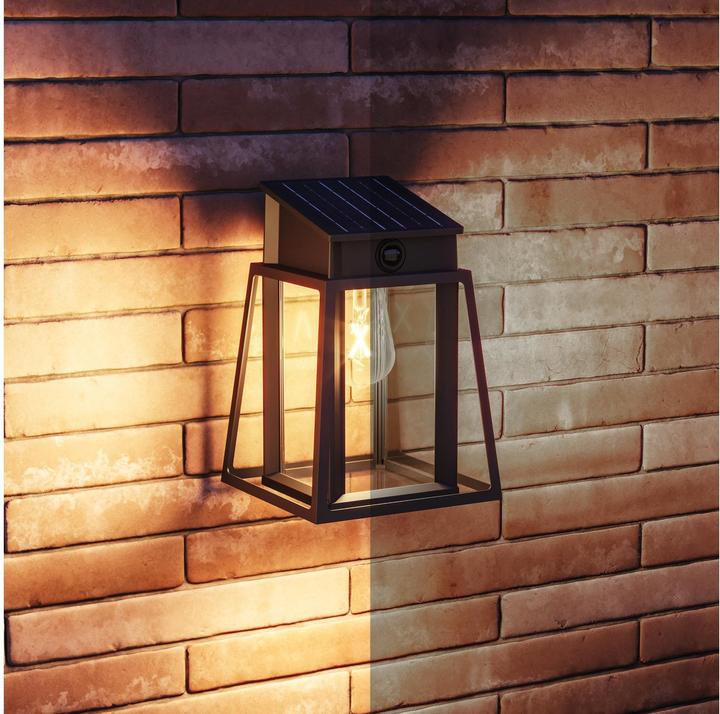 Immagine prodotto Philips Lighting Lysin 929004632801 Solar-Aussenwandleuchte 3.2 W Warmweiss Schw (470 lm, IP44)