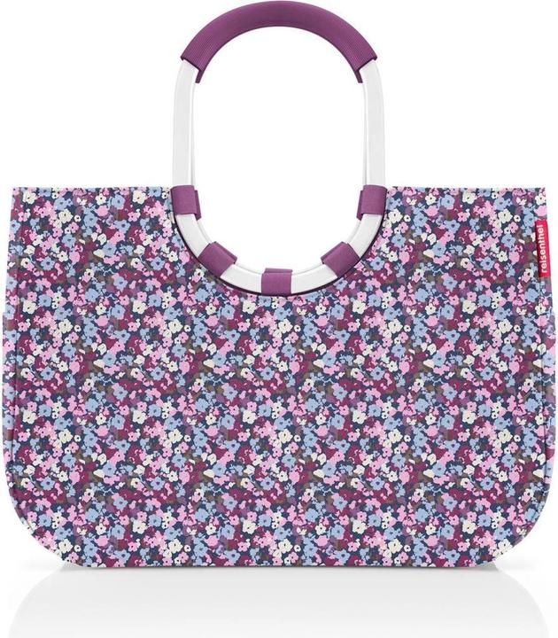 reisenthel Einkaufskorb Loopshopper L Viola mauve Hellblau/Lila/Weiss