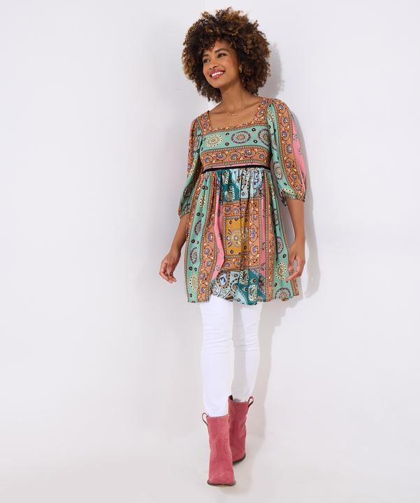 Immagine prodotto Joe Browns Bold Patchwork Mini Dress (44)